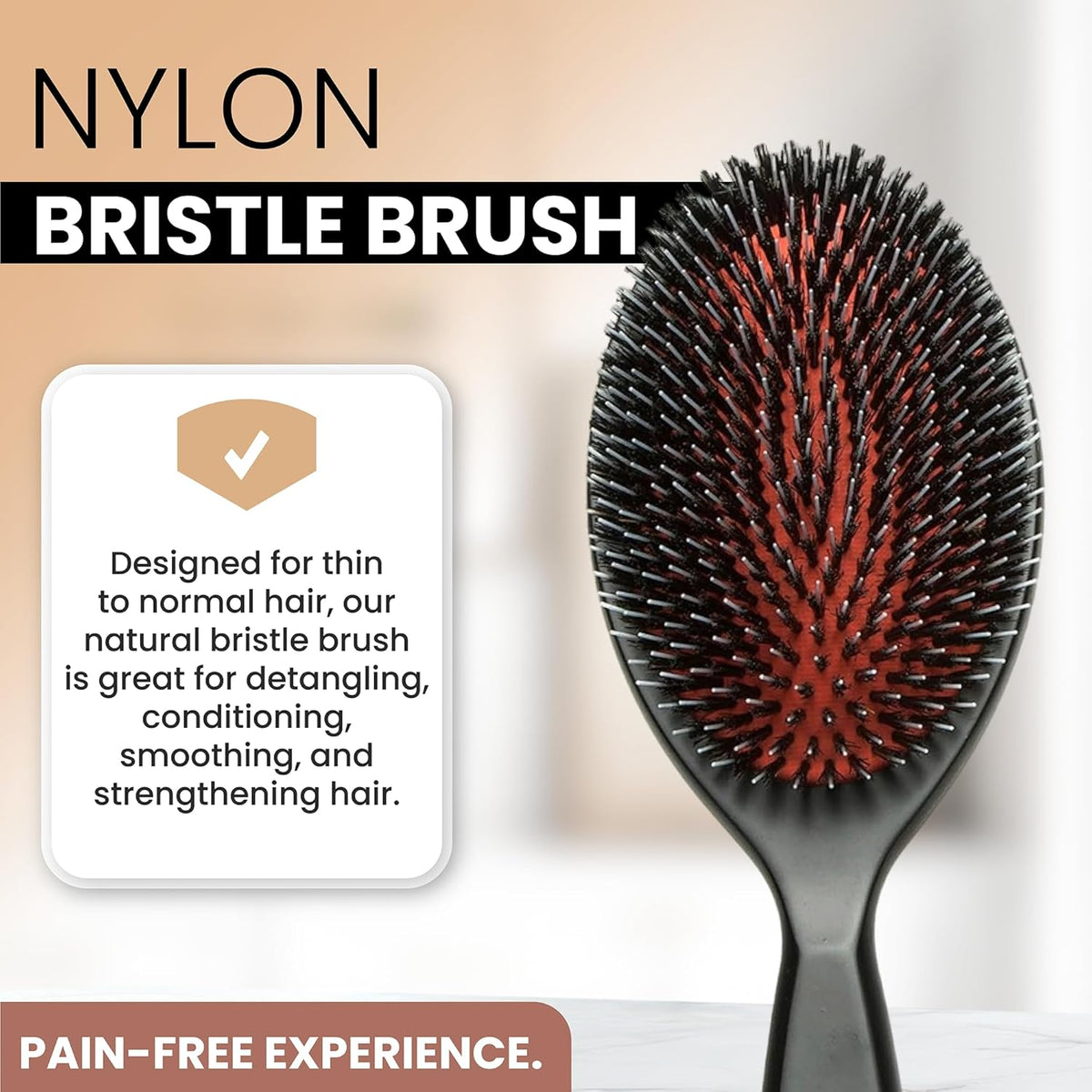 Nylon And Boar Hair Brush (Large)