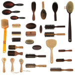 The Thermo Beech Wood Black Bristle Hand And Nail Brush