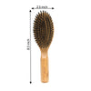 Since 1869 Hand Made In Germany Everyday 100% Boar Bristle Hair Brush - Suitable For Thin To Normal Hair, Firm, and Naturally Conditioning | Enhance Texture, Exfoliate, and Stimulate the Scalp