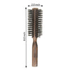 Since 1869 Hand Made In Germany Boar Bristle Round Brush  | Volumize and Revitalize Your Hair with Softer, Smoother Results - Scalp Exfoliation and Stimulation - Eco-Sourced Olive Wood Handle